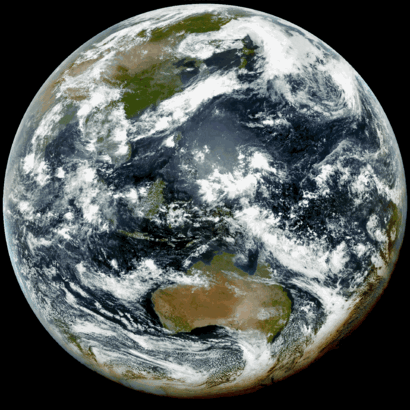 AI 생성 가상 인공위성 관측