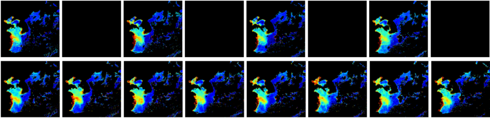 해양위성 결측 보완